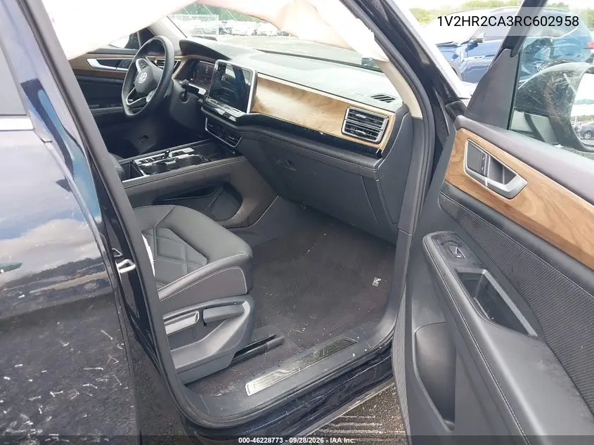 2024 VOLKSWAGEN ATLAS VIN 1V2HR2CA3RC602958 — фото 5