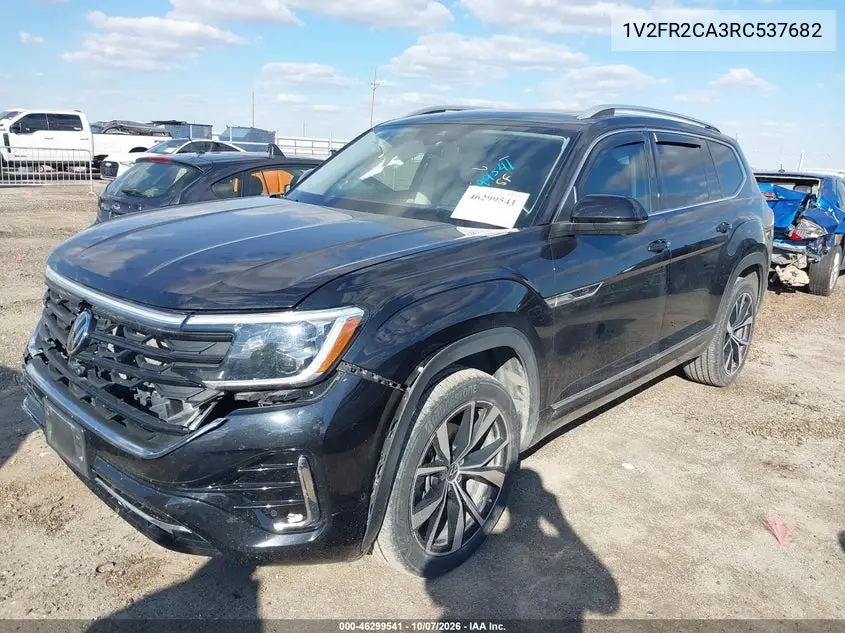 2024 VOLKSWAGEN ATLAS VIN 1V2FR2CA3RC537682 — фото 2