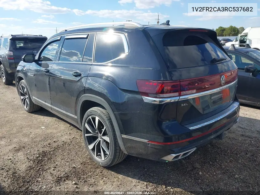 2024 VOLKSWAGEN ATLAS VIN 1V2FR2CA3RC537682 — фото 3