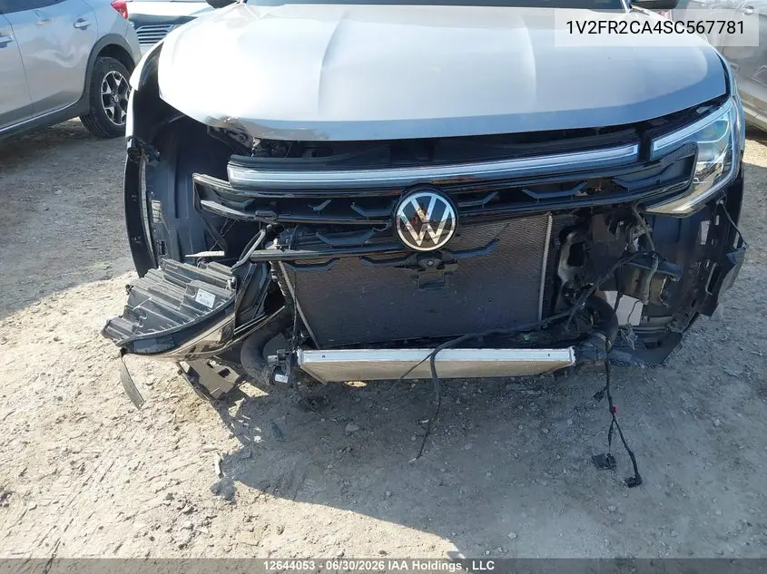 2025 VOLKSWAGEN ATLAS VIN 1V2FR2CA4SC567781 — фото 14