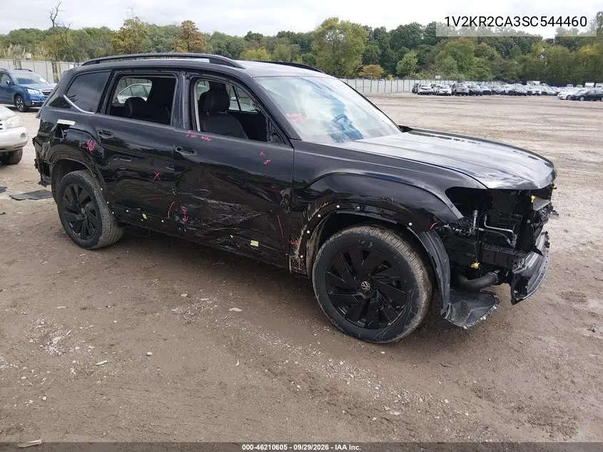 VOLKSWAGEN ATLAS 2025, VIN 1V2KR2CA3SC544460
