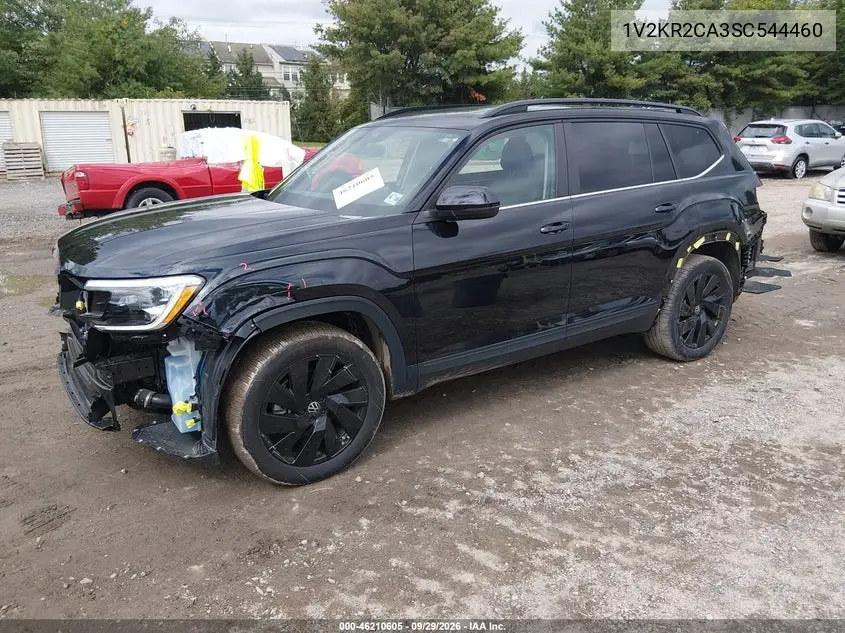 2025 VOLKSWAGEN ATLAS VIN 1V2KR2CA3SC544460 — фото 2