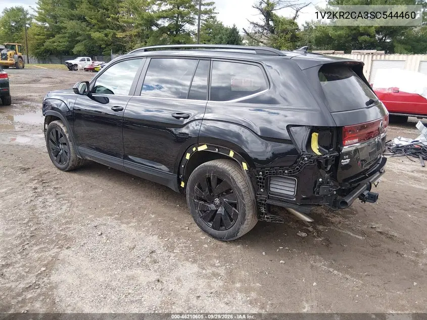 2025 VOLKSWAGEN ATLAS VIN 1V2KR2CA3SC544460 — фото 3