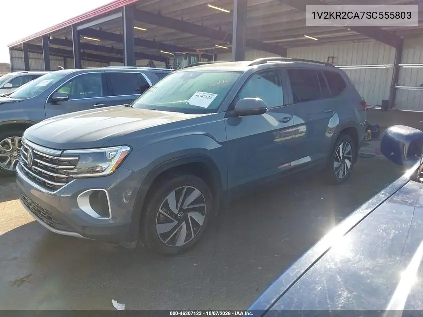 2025 VOLKSWAGEN ATLAS VIN 1V2KR2CA7SC555803 — фото 2