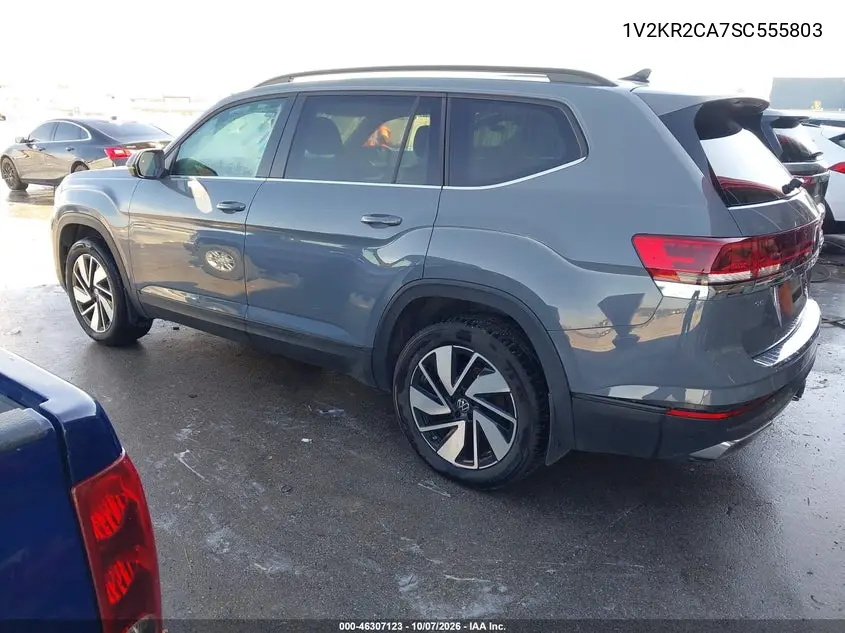 2025 VOLKSWAGEN ATLAS VIN 1V2KR2CA7SC555803 — фото 3