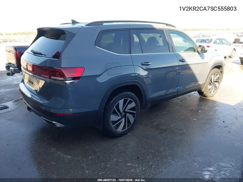 2025 VOLKSWAGEN ATLAS VIN 1V2KR2CA7SC555803 — фото 4