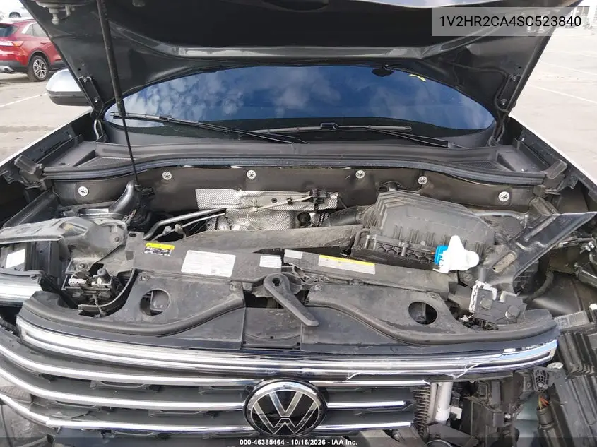 2025 VOLKSWAGEN ATLAS VIN 1V2HR2CA4SC523840 — фото 10