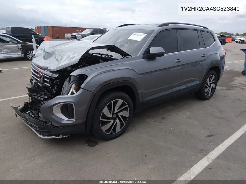 2025 VOLKSWAGEN ATLAS VIN 1V2HR2CA4SC523840 — фото 2