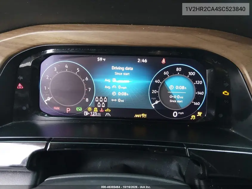 2025 VOLKSWAGEN ATLAS VIN 1V2HR2CA4SC523840 — фото 7