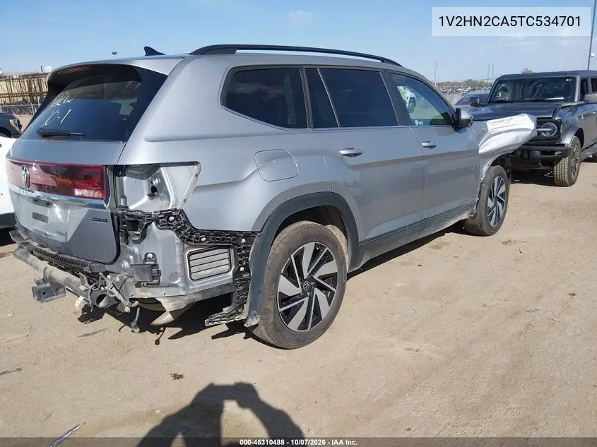 2026 VOLKSWAGEN ATLAS VIN 1V2HN2CA5TC534701 — фото 4