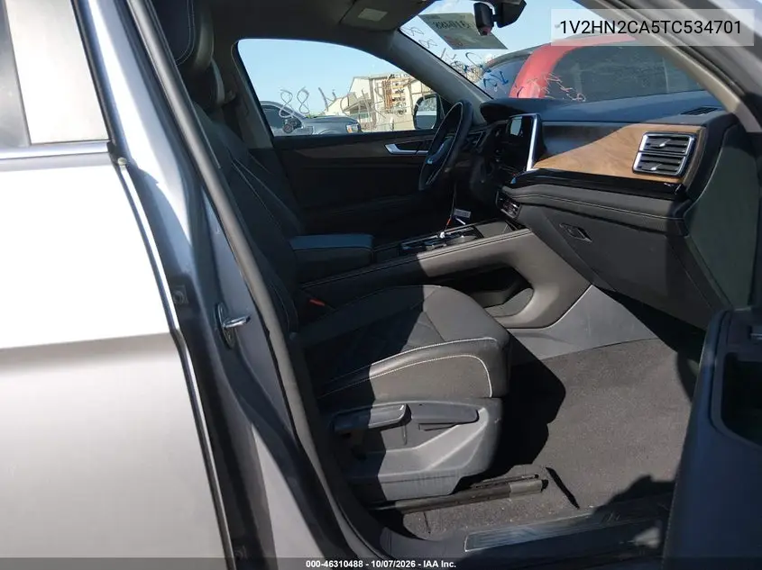 2026 VOLKSWAGEN ATLAS VIN 1V2HN2CA5TC534701 — фото 5