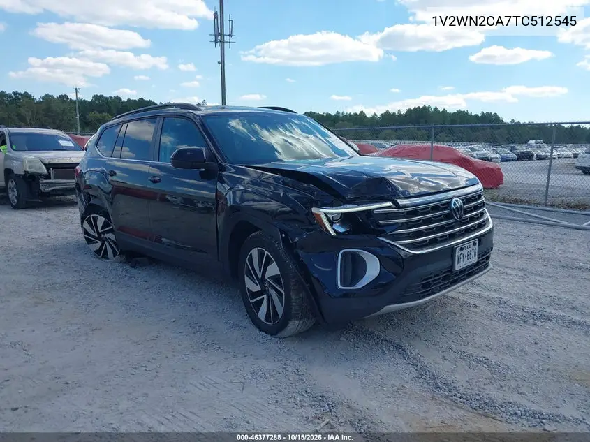 VOLKSWAGEN ATLAS 2026, VIN 1V2WN2CA7TC512545