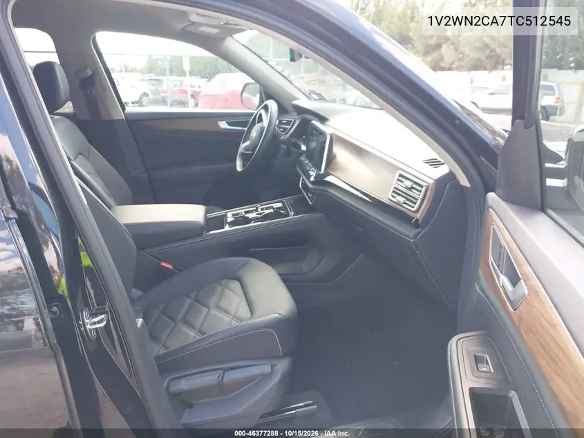 2026 VOLKSWAGEN ATLAS VIN 1V2WN2CA7TC512545 — фото 5