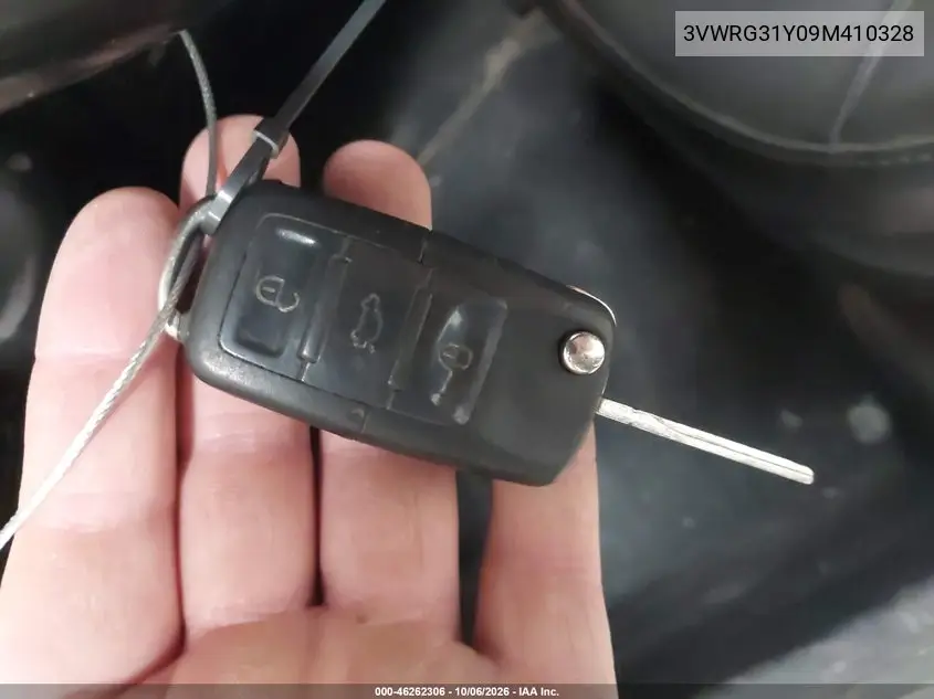 2009 VOLKSWAGEN BEETLE VIN 3VWRG31Y09M410328 — фото 11
