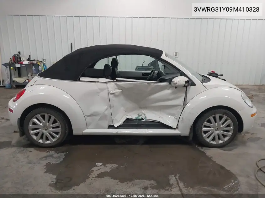 2009 VOLKSWAGEN BEETLE VIN 3VWRG31Y09M410328 — фото 13