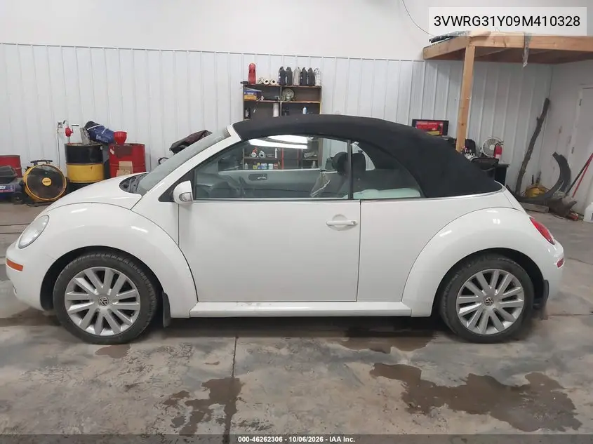 2009 VOLKSWAGEN BEETLE VIN 3VWRG31Y09M410328 — фото 14