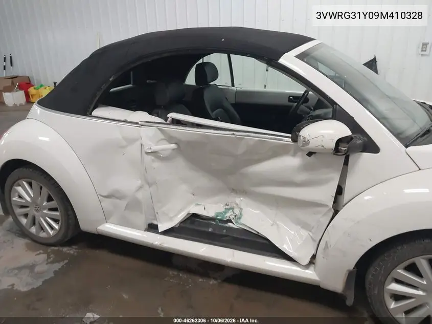 2009 VOLKSWAGEN BEETLE VIN 3VWRG31Y09M410328 — фото 6