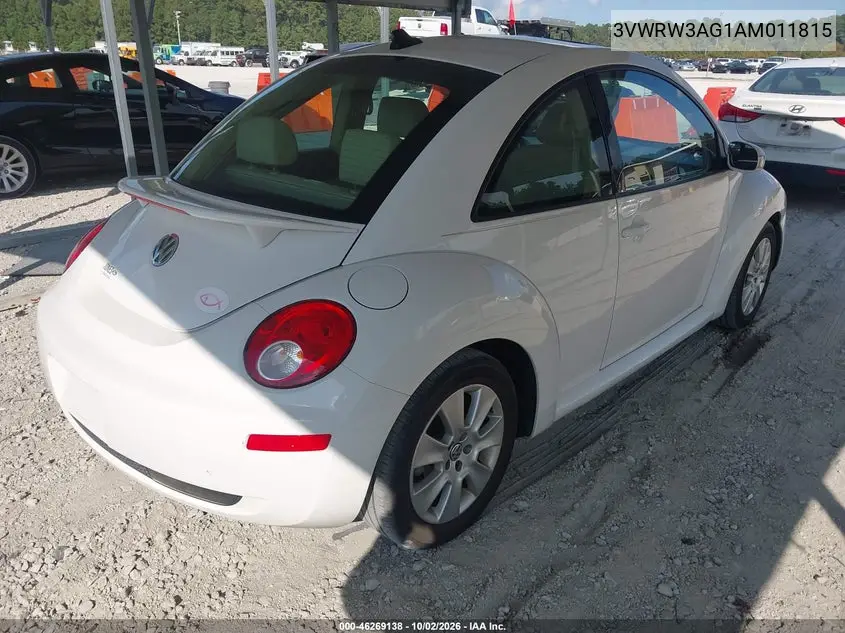 2010 VOLKSWAGEN BEETLE VIN 3VWRW3AG1AM011815 — фото 4