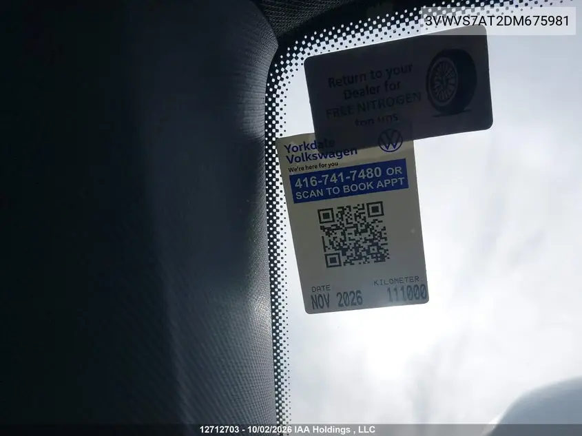 2013 VOLKSWAGEN BEETLE VIN 3VWVS7AT2DM675981 — фото 15