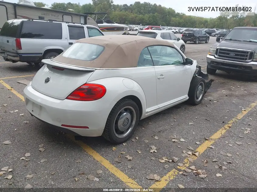 2013 VOLKSWAGEN BEETLE VIN 3VW5P7AT6DM818402 — фото 4