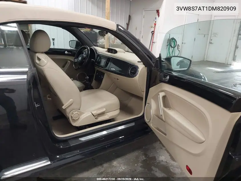 2013 VOLKSWAGEN BEETLE VIN 3VW8S7AT1DM820909 — фото 5