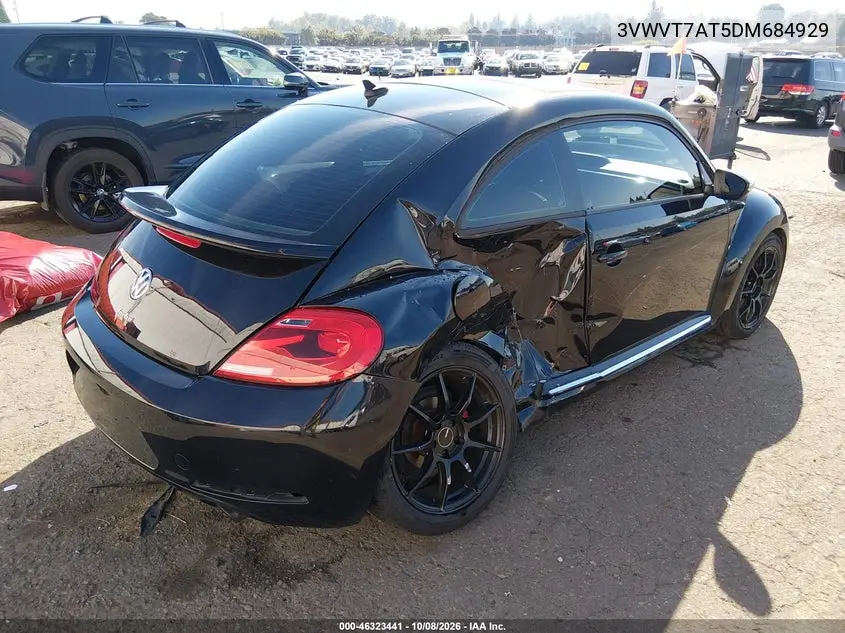 2013 VOLKSWAGEN BEETLE VIN 3VWVT7AT5DM684929 — фото 4