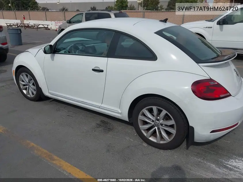 2017 VOLKSWAGEN BEETLE VIN 3VWF17AT9HM624720 — фото 3