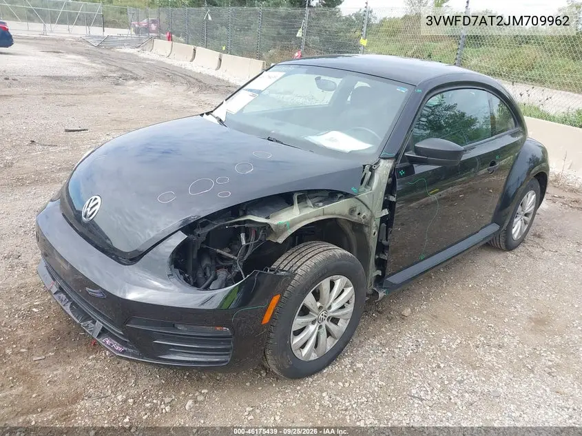 2018 VOLKSWAGEN BEETLE VIN 3VWFD7AT2JM709962 — фото 2