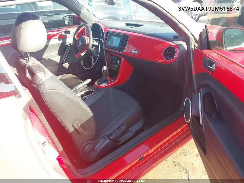 2018 VOLKSWAGEN BEETLE VIN 3VW5DAAT9JM515874 — фото 5