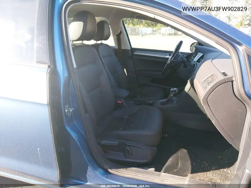 2015 VOLKSWAGEN E GOLF VIN WVWPP7AU3FW902829 — фото 5