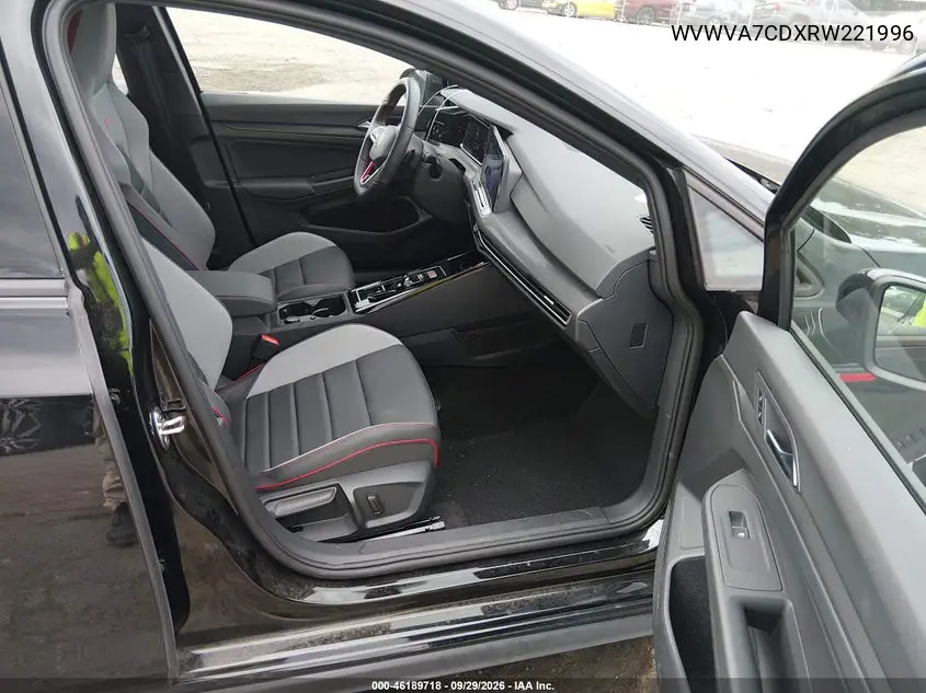 2024 VOLKSWAGEN GOLF GTI VIN WVWVA7CDXRW221996 — фото 5