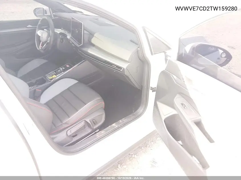 2026 VOLKSWAGEN GOLF GTI VIN WVWVE7CD2TW159280 — фото 5