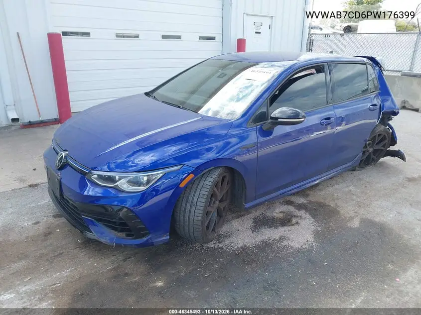 2023 VOLKSWAGEN GOLF R VIN WVWAB7CD6PW176399 — фото 2