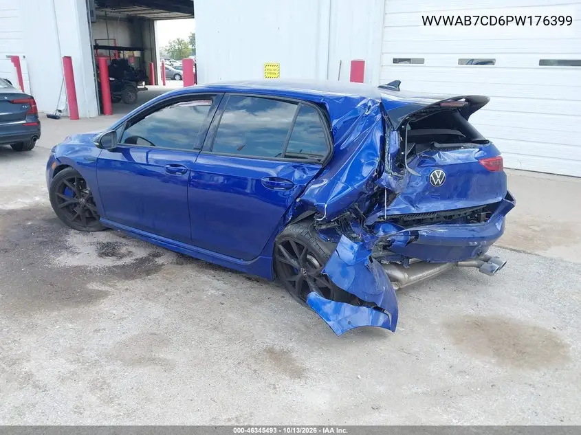 2023 VOLKSWAGEN GOLF R VIN WVWAB7CD6PW176399 — фото 3