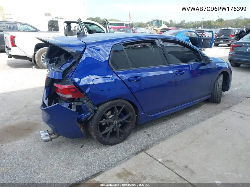 2023 VOLKSWAGEN GOLF R VIN WVWAB7CD6PW176399 — фото 4