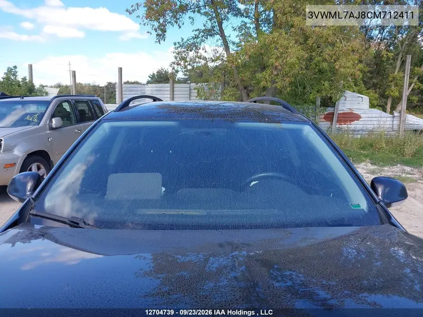 2012 VOLKSWAGEN GOLF VIN 3VWML7AJ8CM712411 — фото 17