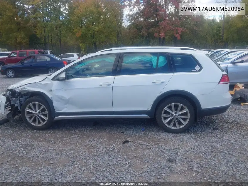 2019 VOLKSWAGEN GOLF VIN 3VWM17AU6KM520984 — фото 14