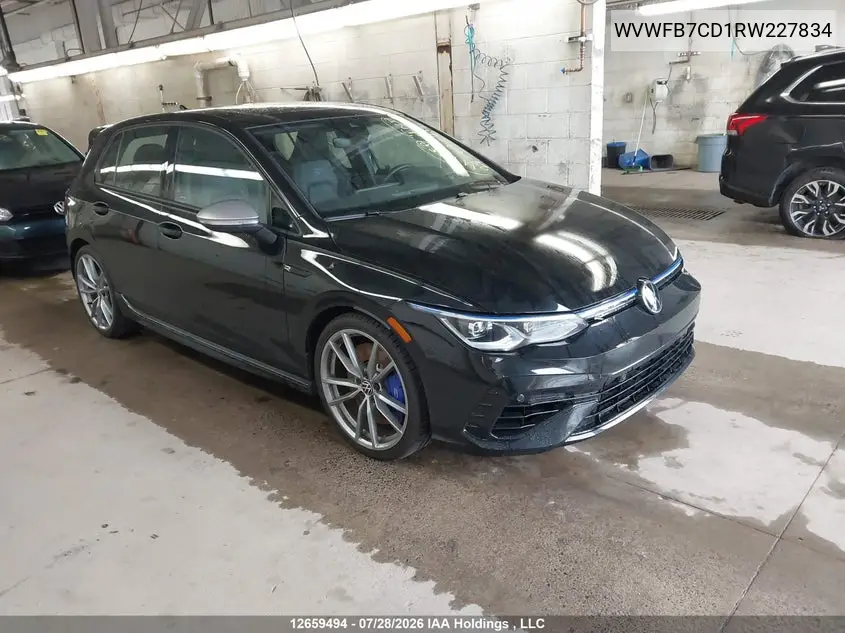 VOLKSWAGEN GOLF 2024, VIN WVWFB7CD1RW227834