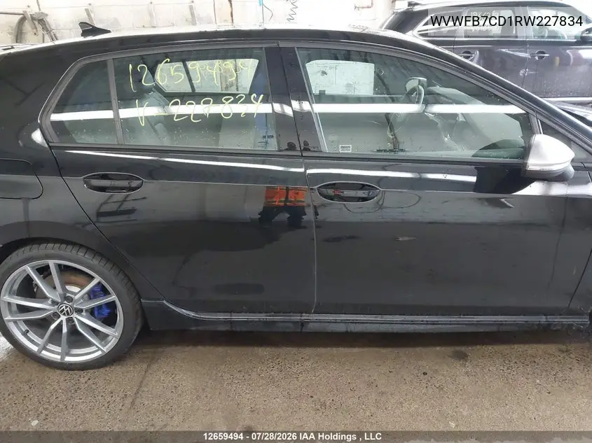 2024 VOLKSWAGEN GOLF VIN WVWFB7CD1RW227834 — фото 13