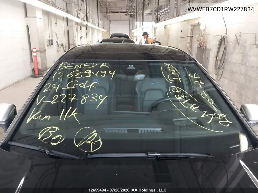 2024 VOLKSWAGEN GOLF VIN WVWFB7CD1RW227834 — фото 17
