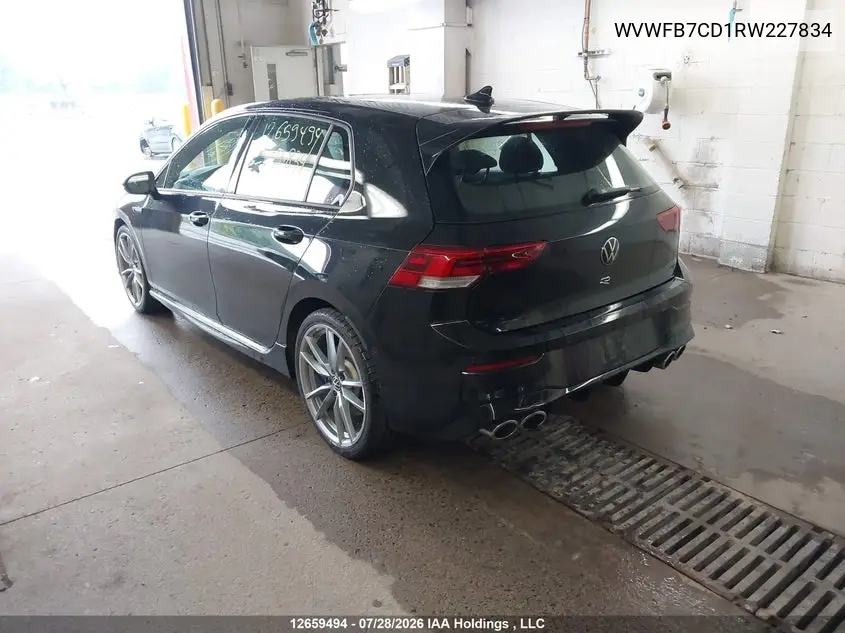 2024 VOLKSWAGEN GOLF VIN WVWFB7CD1RW227834 — фото 3