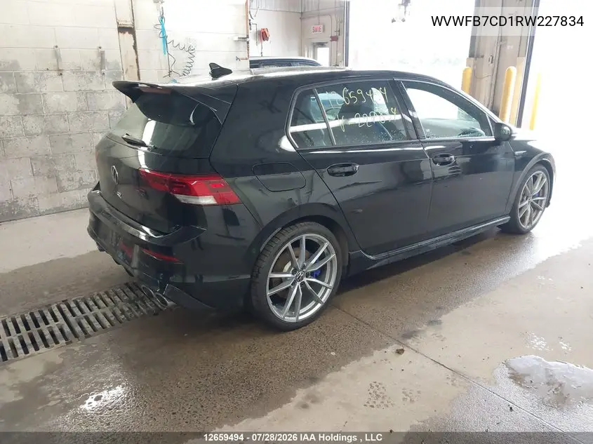 2024 VOLKSWAGEN GOLF VIN WVWFB7CD1RW227834 — фото 4