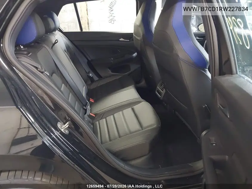 2024 VOLKSWAGEN GOLF VIN WVWFB7CD1RW227834 — фото 8