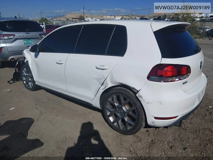 2014 VOLKSWAGEN GTI VIN WVWGD7AJ2EW009189 — фото 3