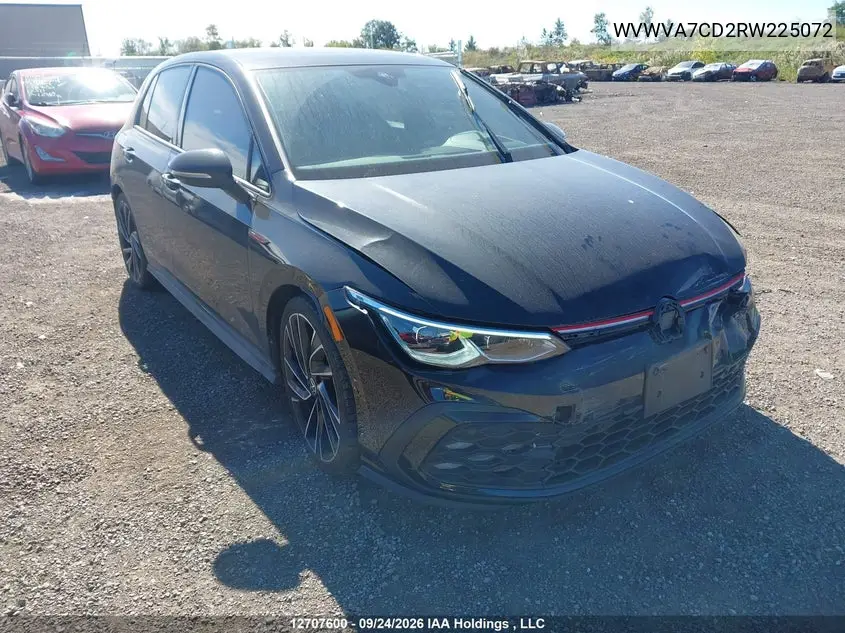 VOLKSWAGEN GTI 2024, VIN WVWVA7CD2RW225072