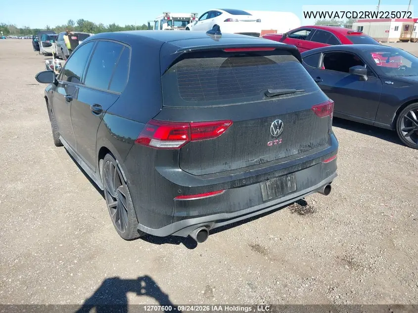 2024 VOLKSWAGEN GTI VIN WVWVA7CD2RW225072 — фото 3