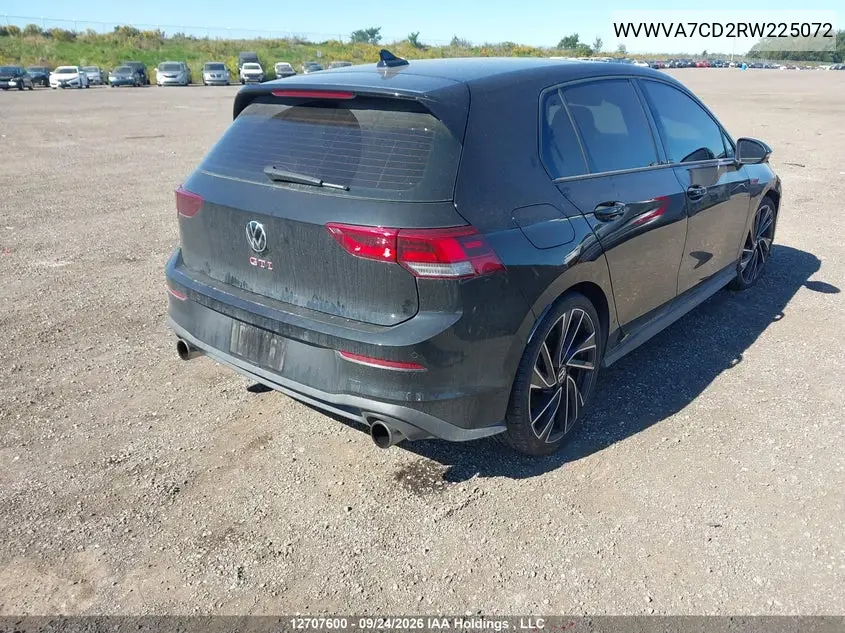 2024 VOLKSWAGEN GTI VIN WVWVA7CD2RW225072 — фото 4