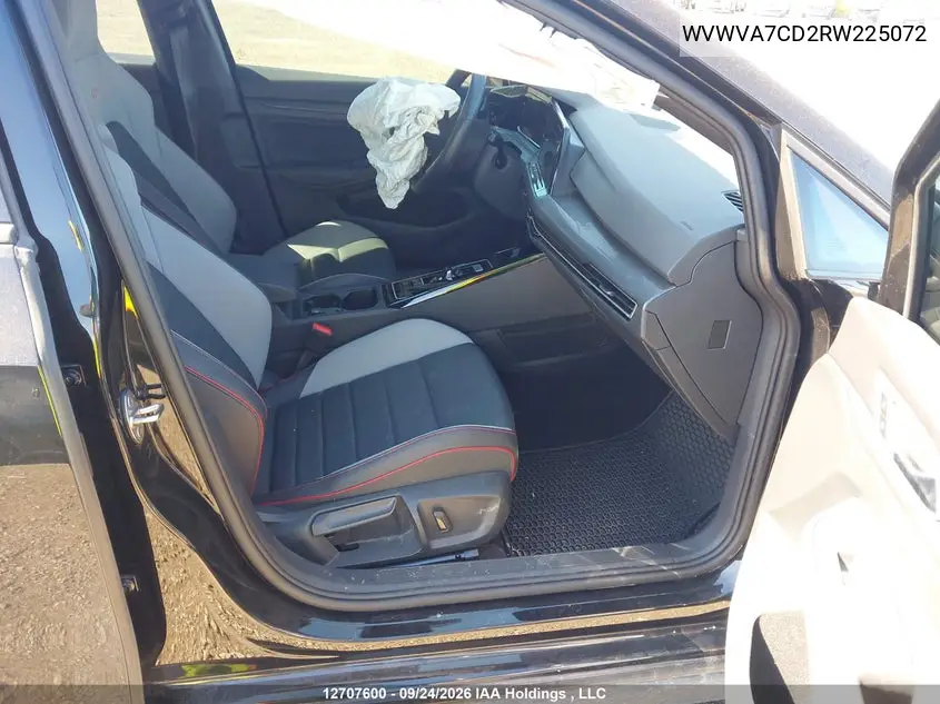 2024 VOLKSWAGEN GTI VIN WVWVA7CD2RW225072 — фото 5