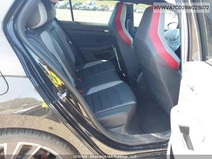 2024 VOLKSWAGEN GTI VIN WVWVA7CD2RW225072 — фото 8