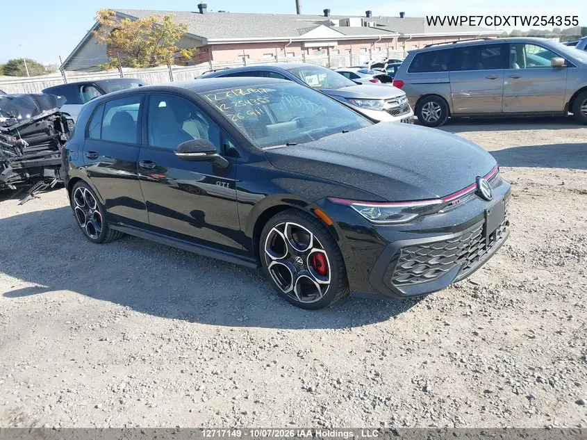 VOLKSWAGEN GTI 2026, VIN WVWPE7CDXTW254355